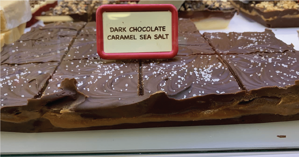 image of fudge from Chocolate Monkey